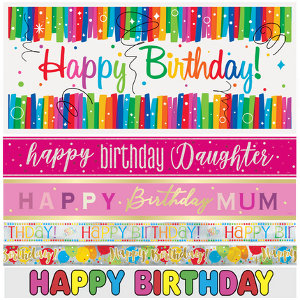 Collection image for: Happy Birthday Banners