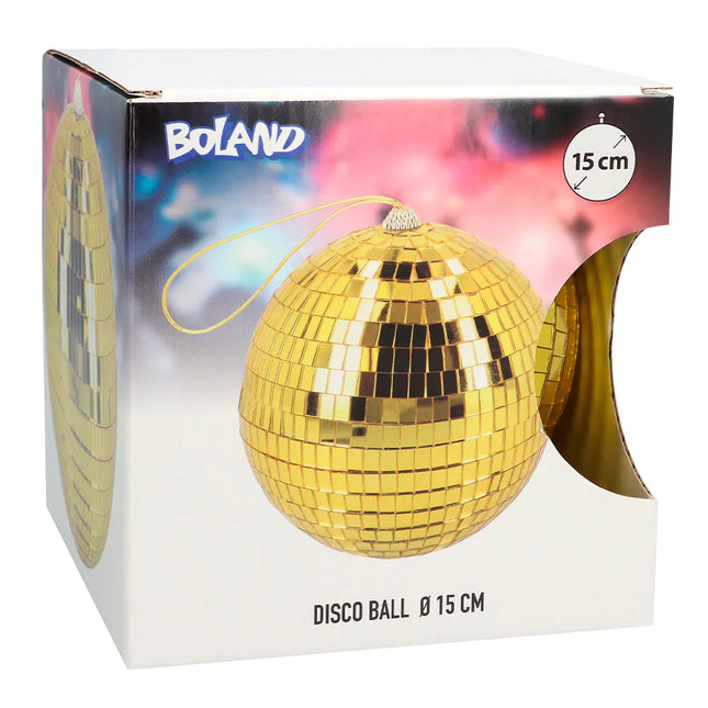 Gouden Discobal 15cm