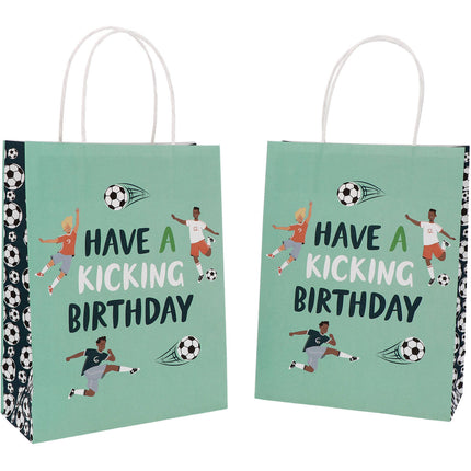 Geschenktasjes - Fantastic Football - 20 x 27 cm - 6 stuks