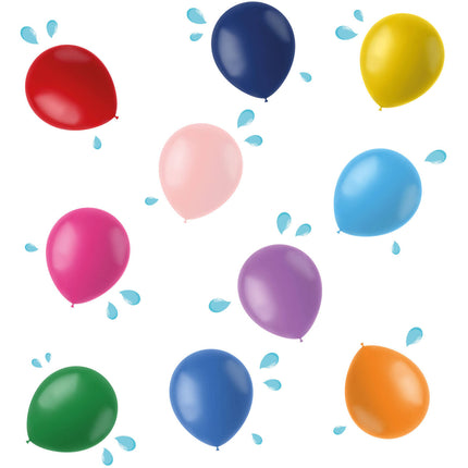 Waterballonnen - Stripetastic - Assorti - 8 cm - 100 stuks