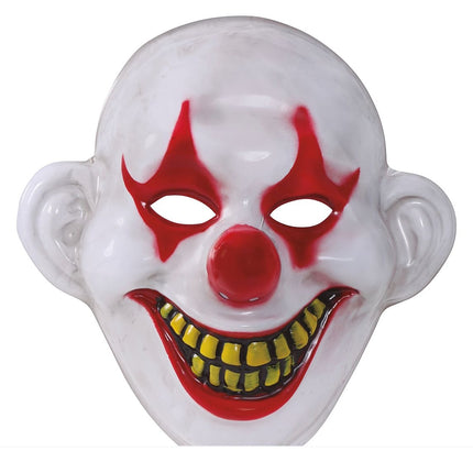 Halloween Clowns Masker Wit