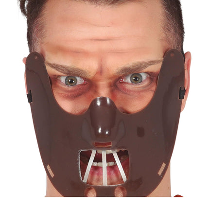 Halloween Mondmasker Bruin