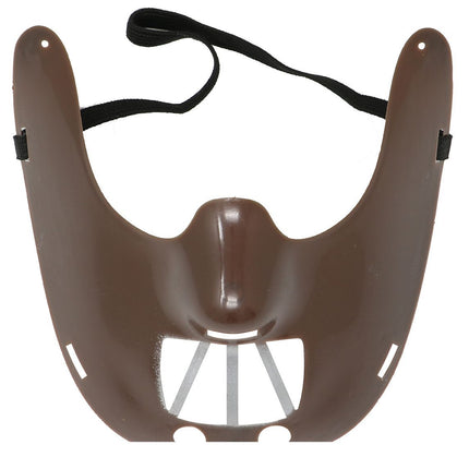 Halloween Mondmasker Bruin