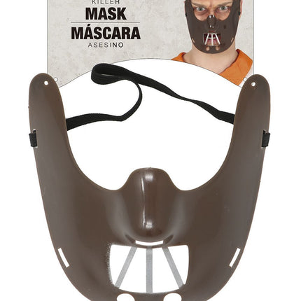 Halloween Mondmasker Bruin