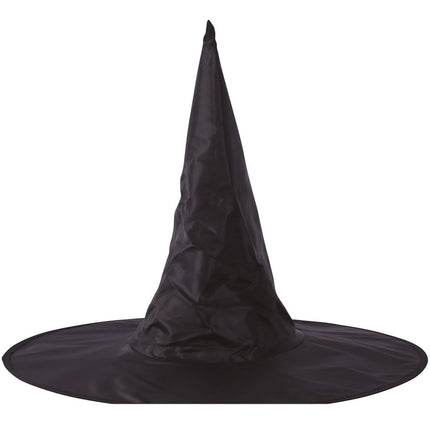 Halloween Heksenhoed Zwart 45cm