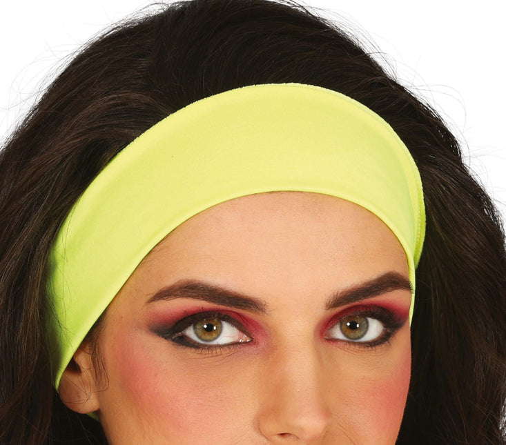 Neon headband Yellow