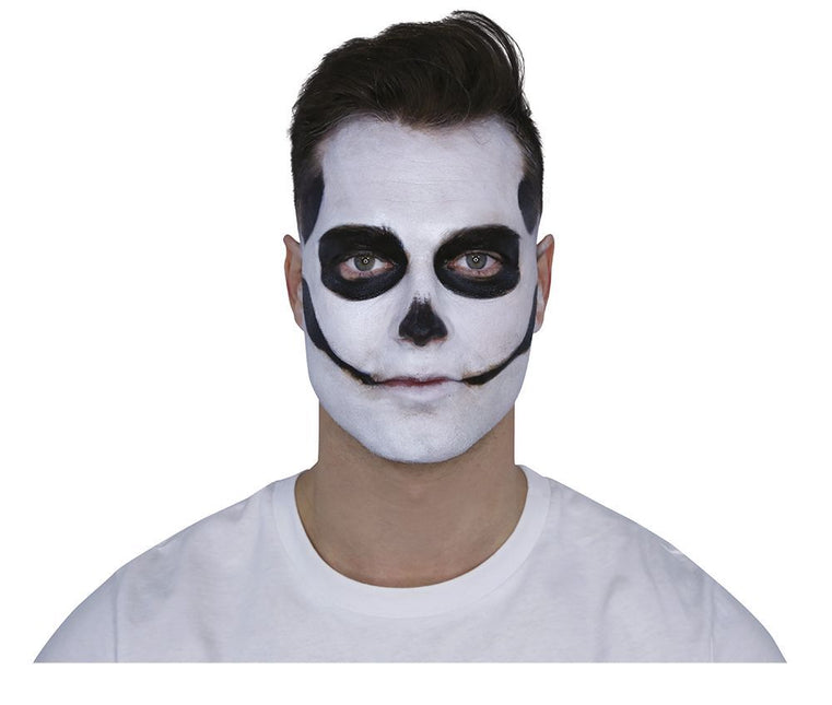 Make-Up Set Day Of The Dead Zwart Rood 8 delig