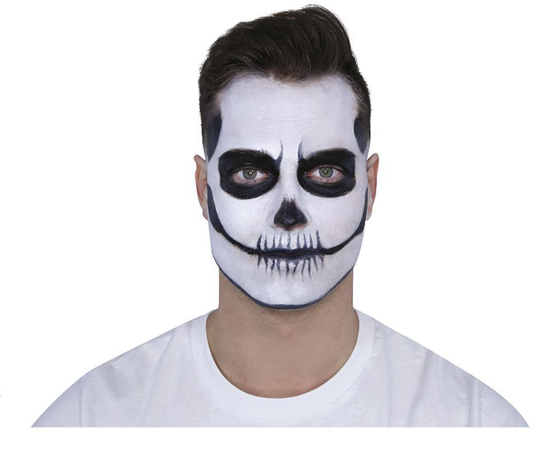 Make-Up Set Day Of The Dead Zwart Rood 8 delig