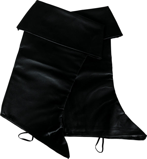 Black boot covers 50 cm, children