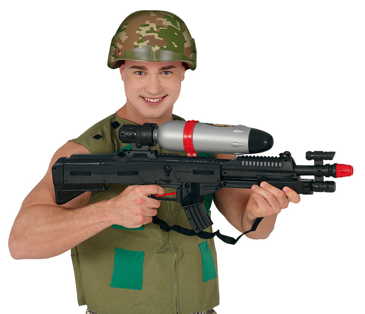 Water thrower rifle