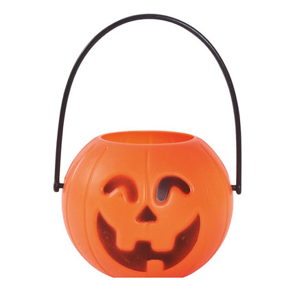 Halloween Pompoen Bakjes 7cm 6st