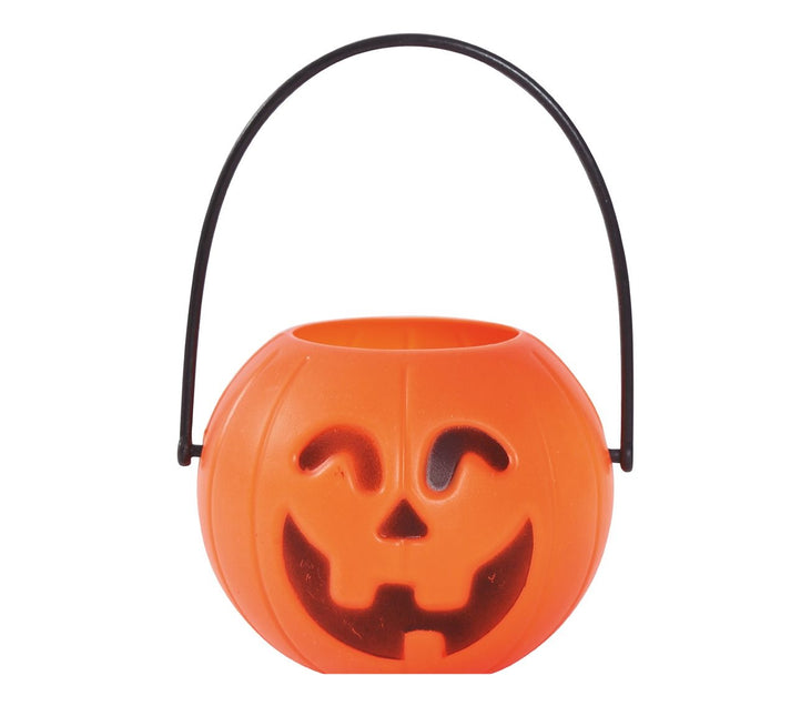 Halloween Pompoen Bakjes 7cm 6st