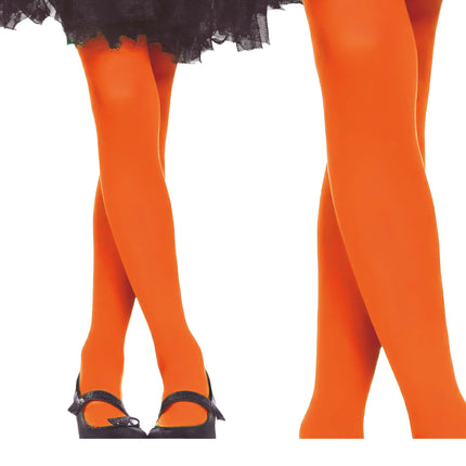 Oranje Legging Kind