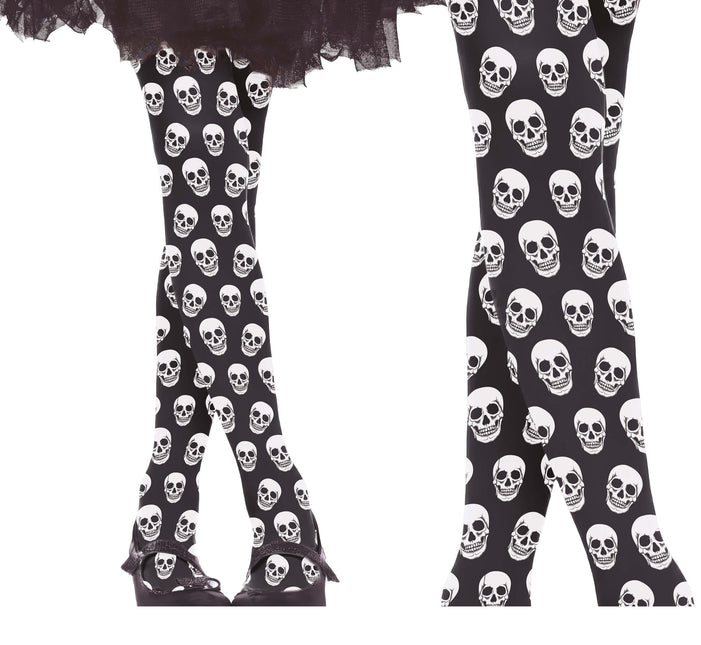 Halloween Legging Doodshoofd Meisje