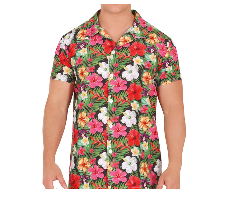 Hawaii Blouse Heren Bloemen