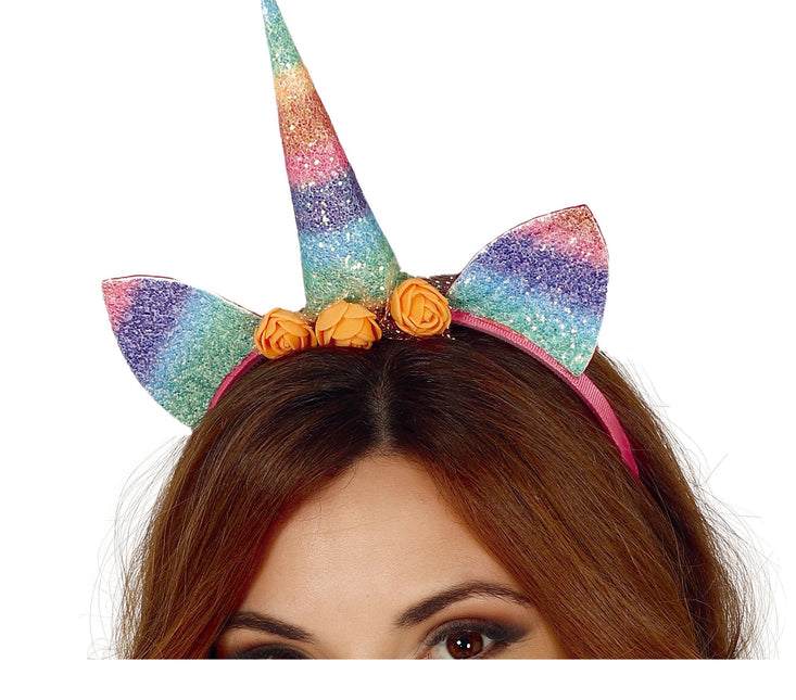 Unicorn Haarband Gekleurd