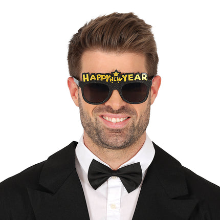 Happy new year glasses, adults