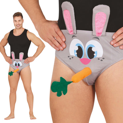 Funny rabbit underpants, adults