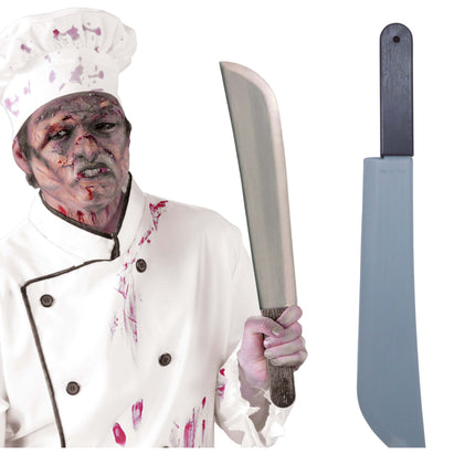 Halloween Machete Grijs 53cm