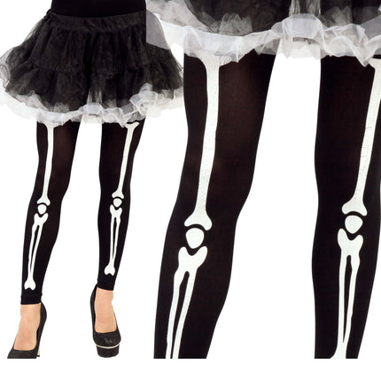 Halloween Skelet Panty