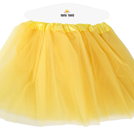 Tutu Neon Geel 40cm