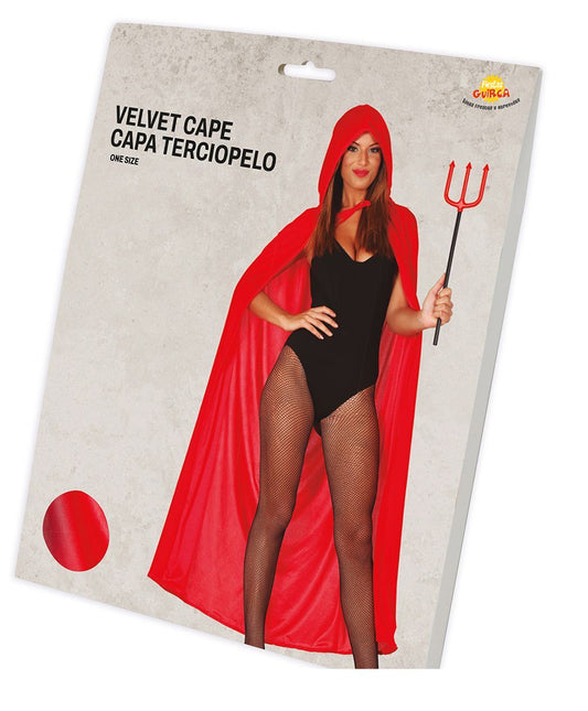 Halloween Cape Kap Rood 1,3m