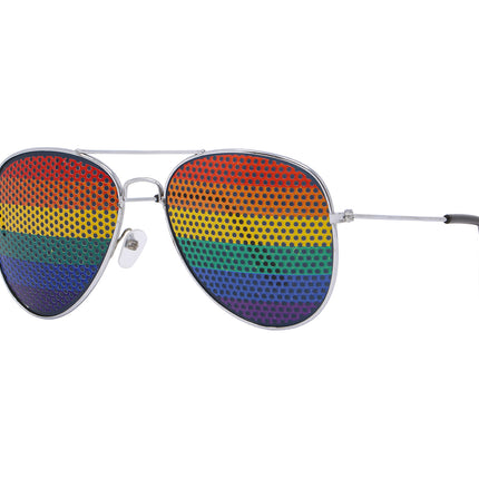 Bril Regenboog Aviator