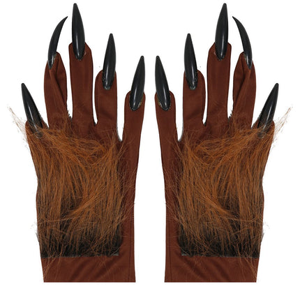 Halloween Handschoenen Weerwolf Klauwen