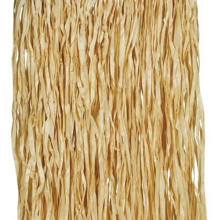 Hawaian straw skirt 40 cms, adult