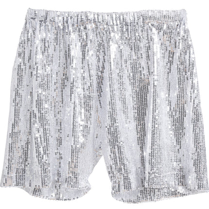 Zilveren Glitter Broek L