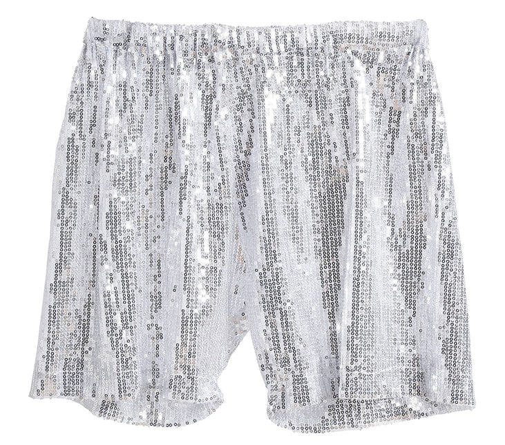 Zilveren Glitter Broek L