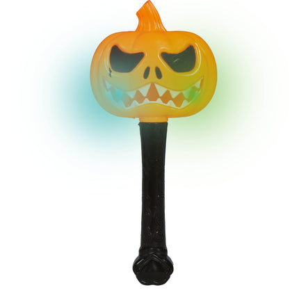 Halloween Toverstaf Pompoen 22cm