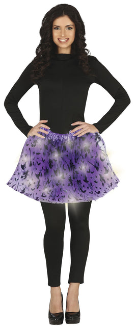 Halloween Tutu Dames Met Licht 40cm