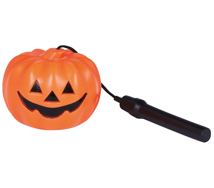 Halloween Pompoen Lampion met Licht 10cm