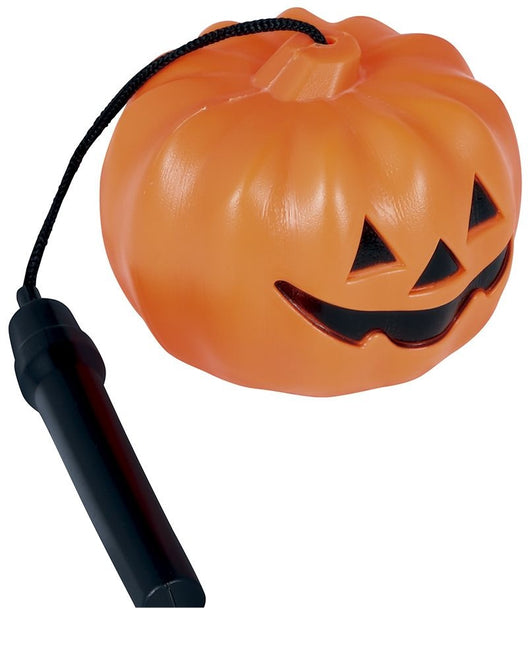 Halloween Pompoen Lampion met Licht 10cm