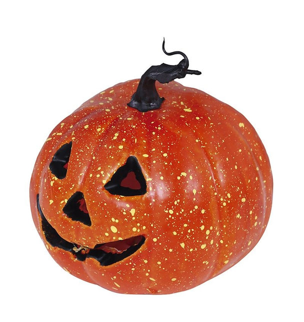 Halloween Pompoen met Licht 11cm