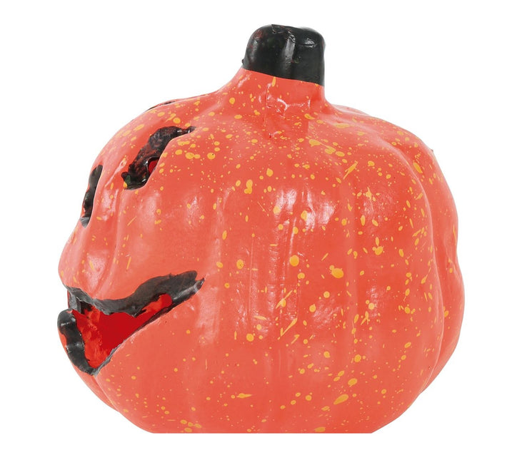 Halloween Pompoen Deluxe met Licht 15cm