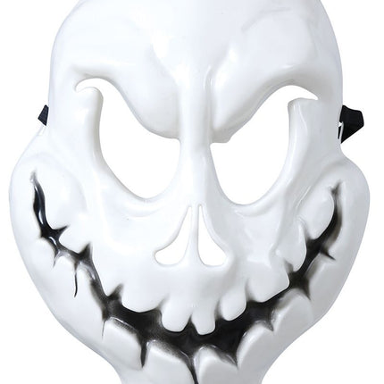 Witte Halloween Masker Spook