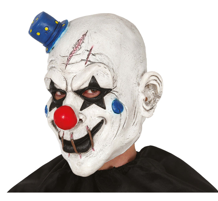 Halloween Masker Clown Met Hoed