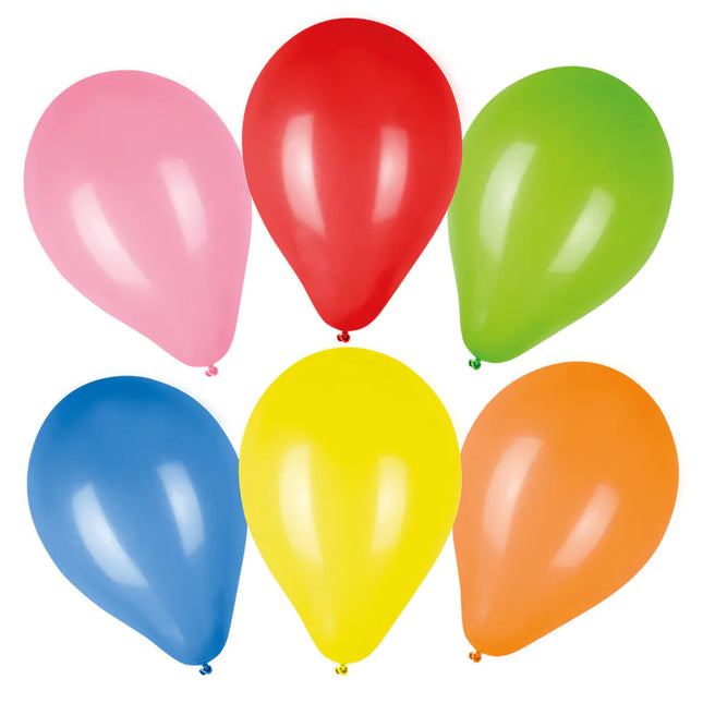 Gekleurde Ballonnen 23cm 50st