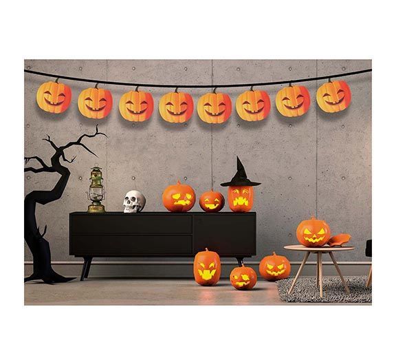 Halloween Slinger Pompoen 3m