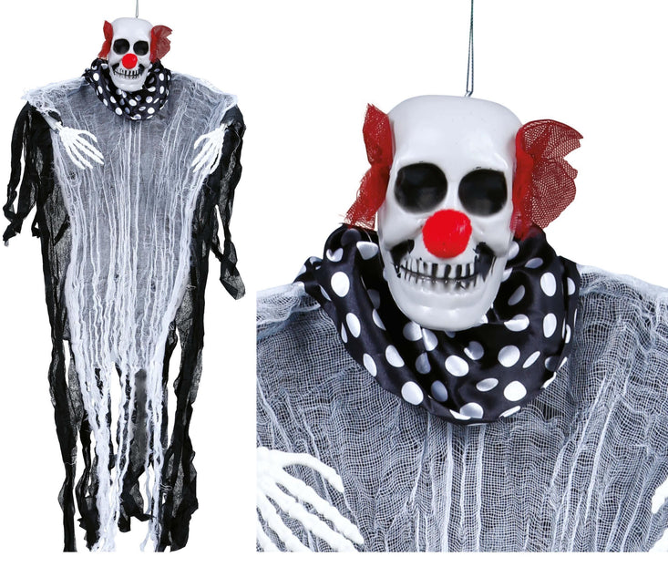 Halloween Hangdecoratie Clown 80cm