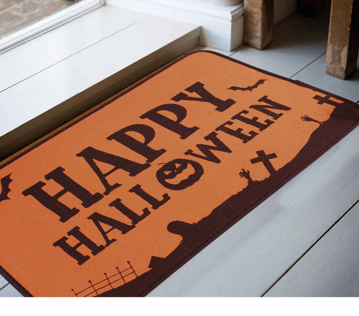 Halloween Deurmat Happy Halloween 60cm