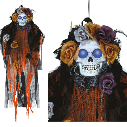 Halloween Hangdecoratie Catrina 1,20m