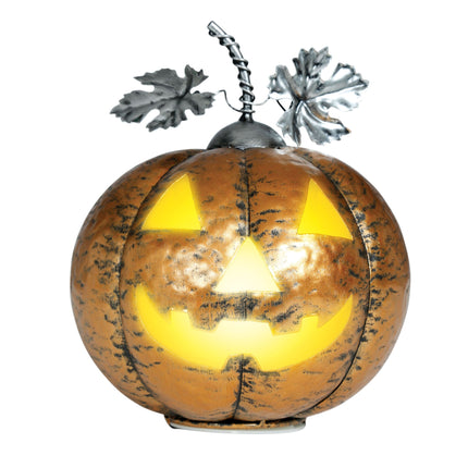 Halloween Decoratie Pompoen Met Licht 16cm