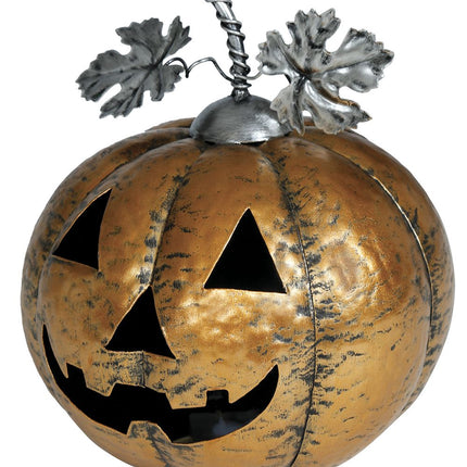 Halloween Decoratie Pompoen Met Licht 16cm