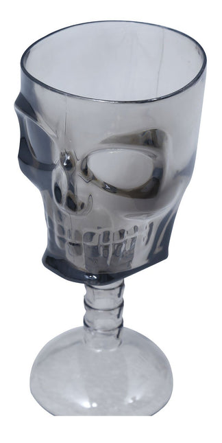 Halloween Doodshoofd Glas 18cm