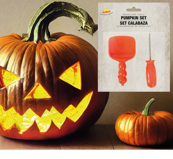 Halloween Gereedschap Voor Pompoenen