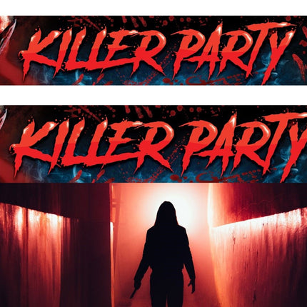 Halloween Banner Killer Party