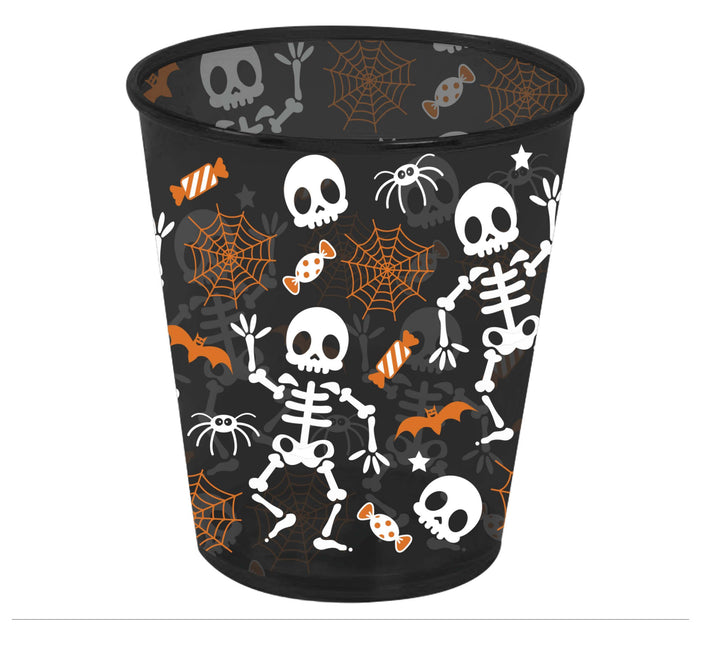 Halloween Beker Skelet 10cm